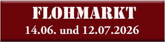 Flohmarkt juni und Juli